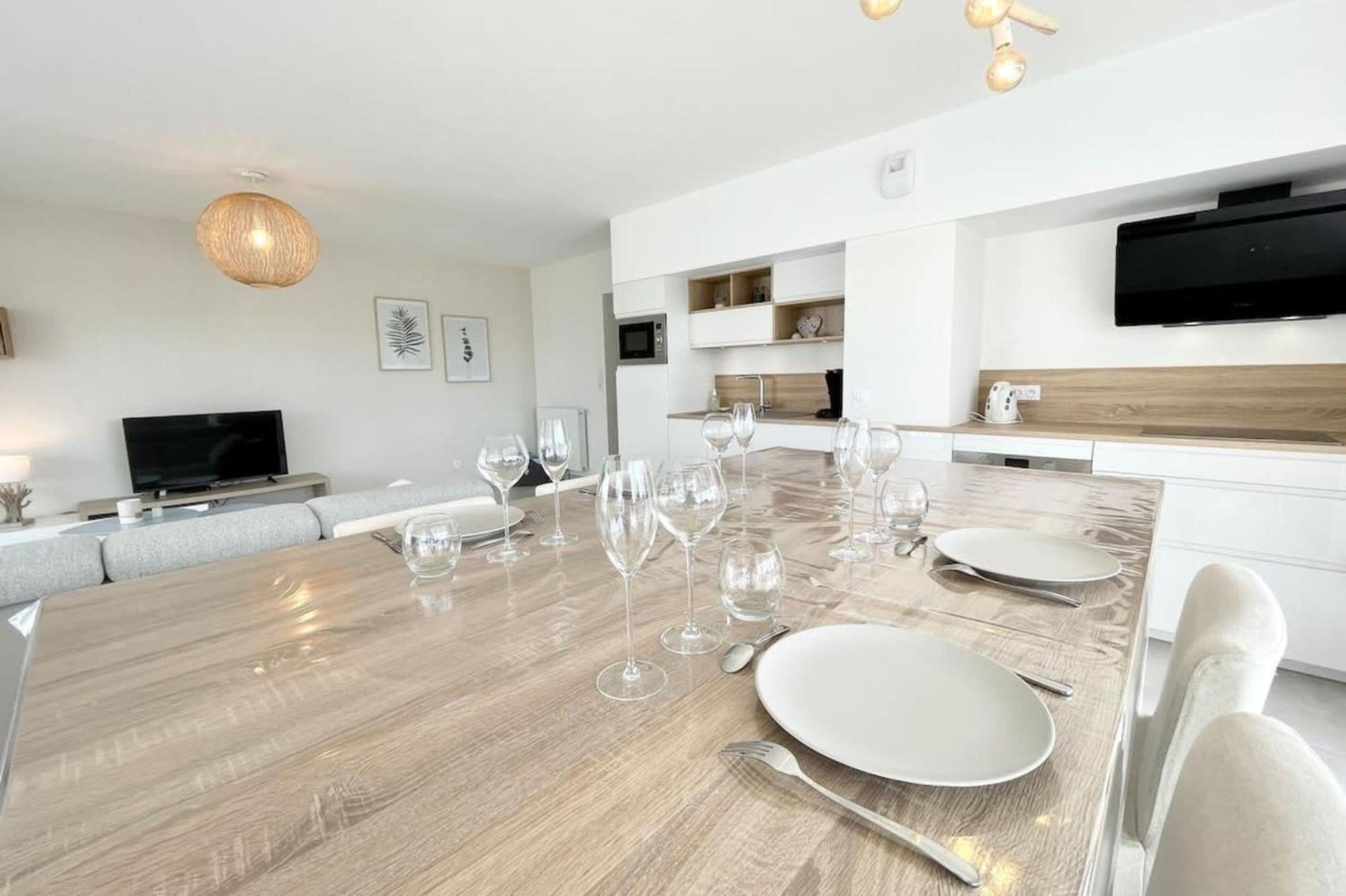 Spacieux Appartement Neuf De Standing Hyper Cosy Larmor-Plage Exterior foto